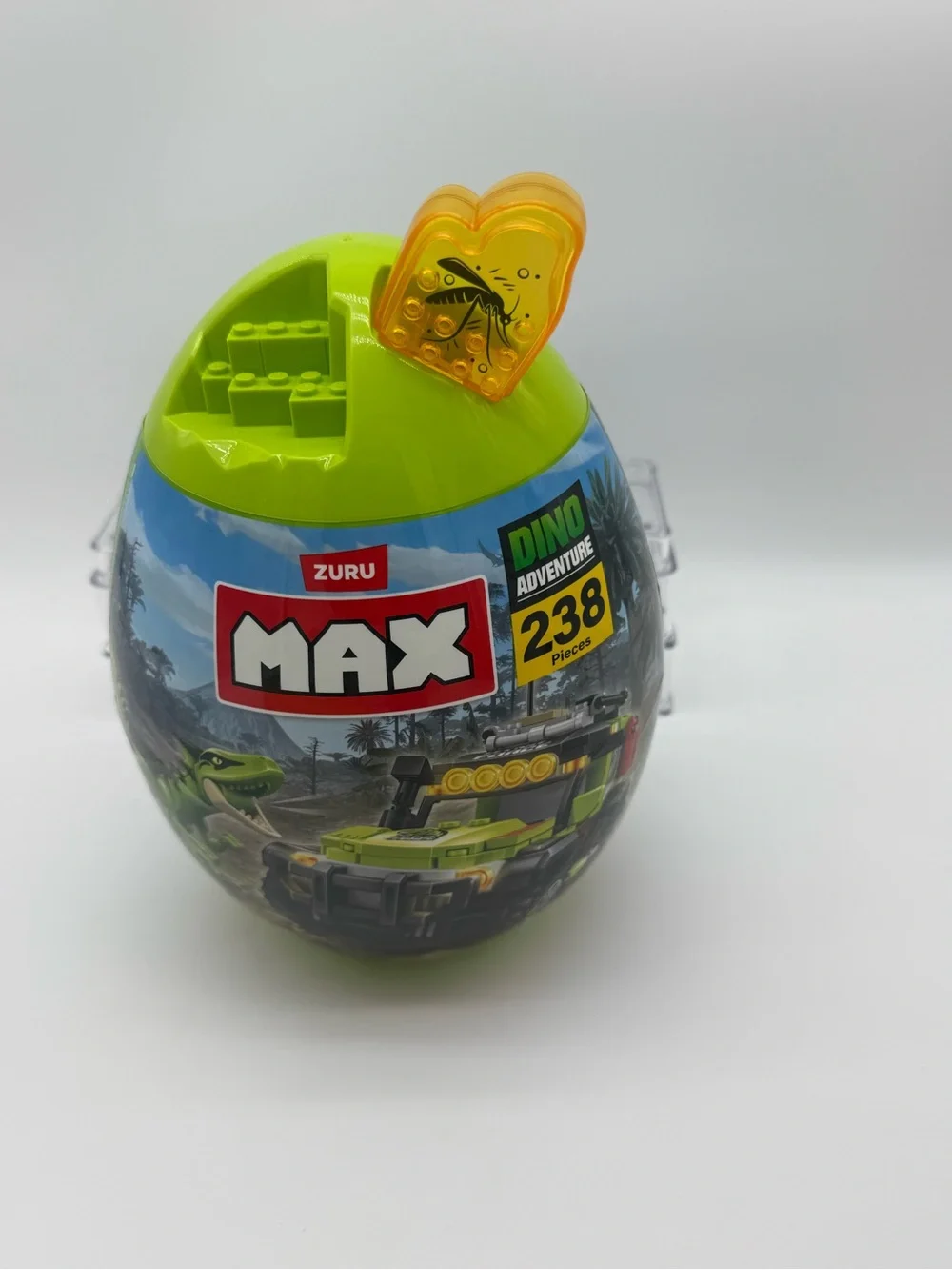 ZURU MAX Dino Adventure Building Block Set 238 Pieces Egg Sealed
